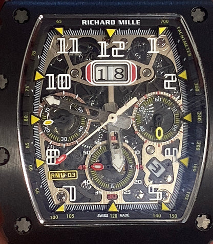 Richard Mille RM 11 - 03 - كلين تايتل مكينة سريسري اعلى جودة في السوق بعد الوكالة