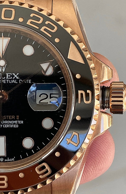 رولكس جي ام تي رووت بيير / كلين طبق الأصل ماكينة سويسري طبق الأصل حبة وتحدة