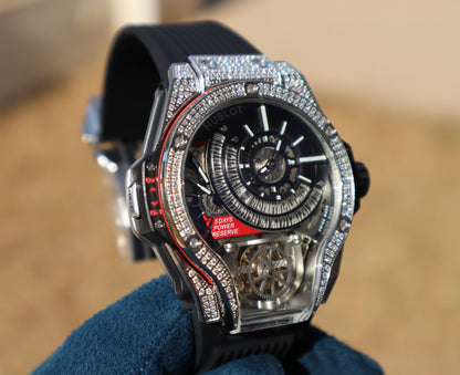 Hublot BigBang MP 2024 - هابلوت بيجبانج كلين سلڤر مع دايموند