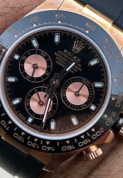 رولكس دايتونا كوزموجراف ستراب اويستر فليكس - كلين طبق الأصل