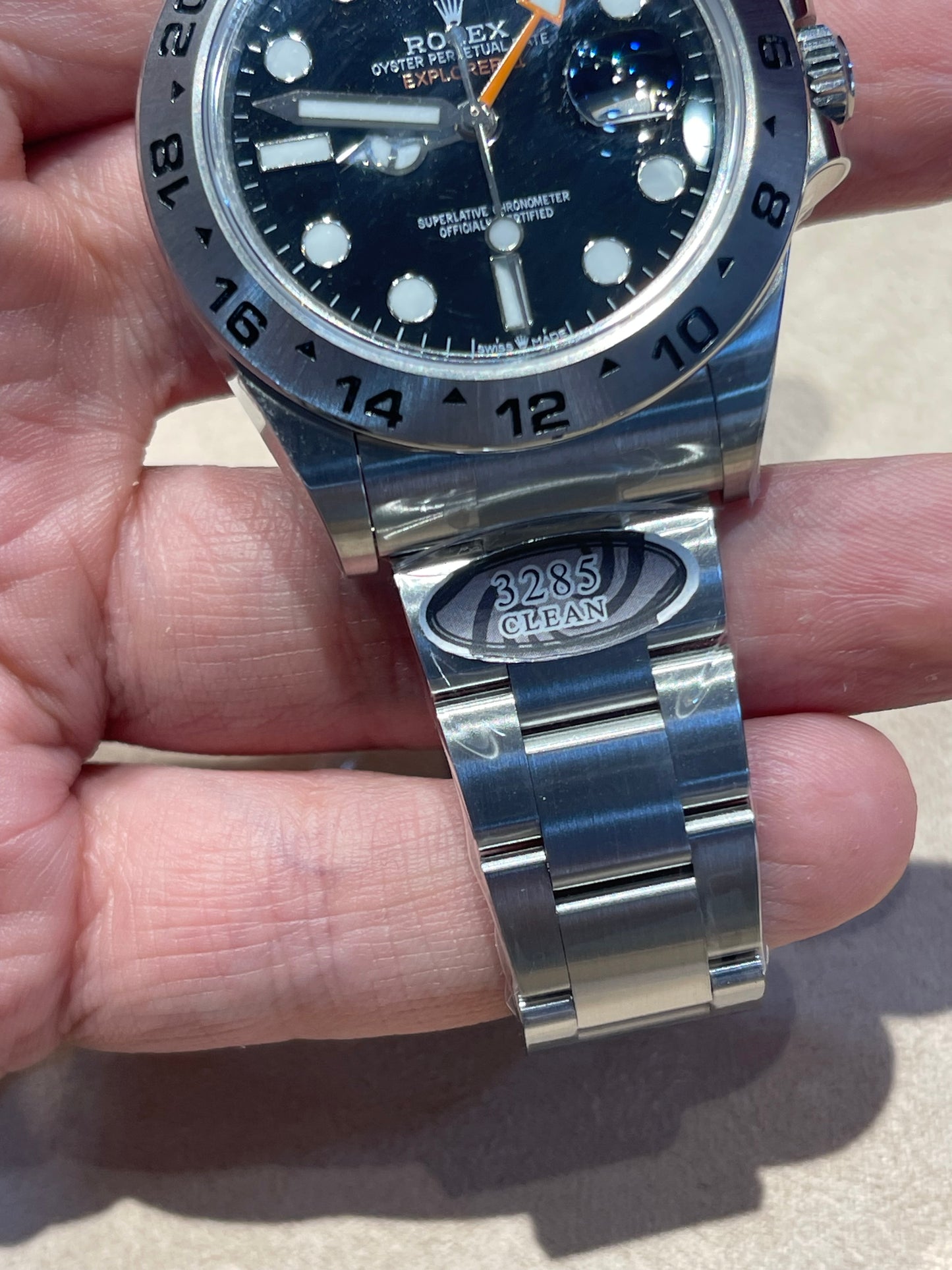 رولكس اكسبلورار كلين طبق الأصل من الخارج - تعقيدة الساعة جي أم تي تعمل ميه ميه