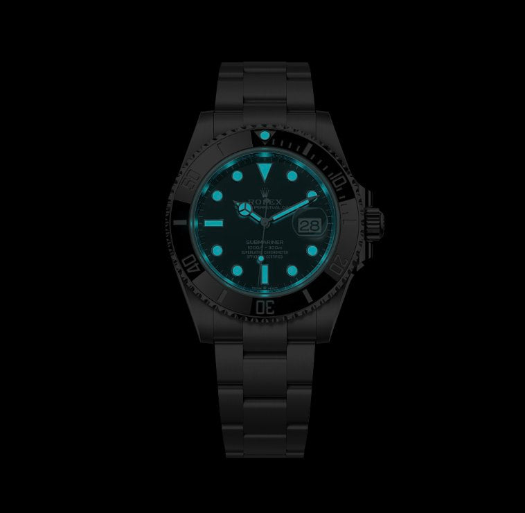 41 mm رولكس سبمارينر ديت ستانلس ستيل أسود