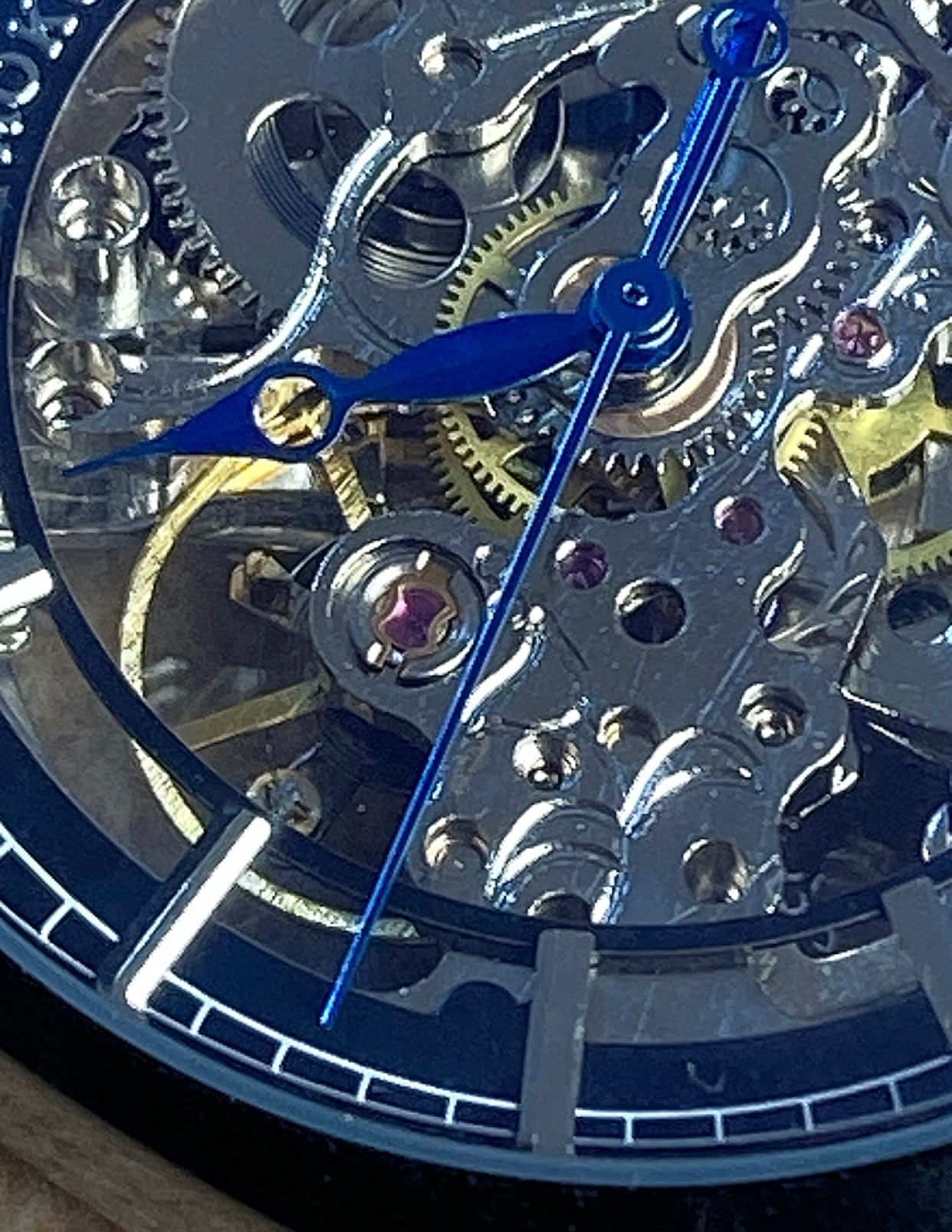 ساعة اكوالاسك ماكينة سويسرية اوتوماتك ويندنج - قطعتين ويا كارد الكفالة المختوم