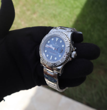 40 mm رولكس يخت ماستر ستانلس ستيل وبلاتينيوم