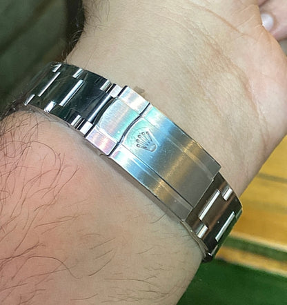 رولكس اويستر بربيتشوال مينا اخضر - مصنع اي دبليو اي طبق الاصلية لا تفرق