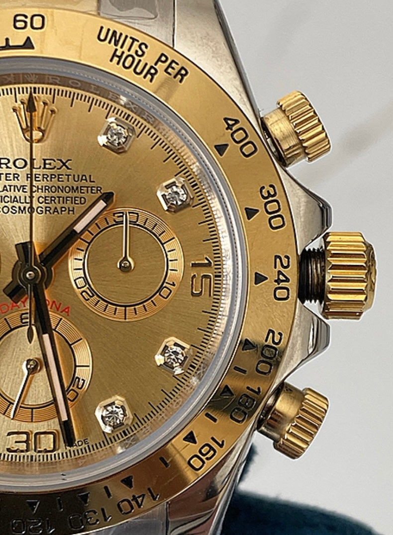 رولكس دايتونا كوزموجراف توتون - طبق الأصل تعمل بكامل التعقيدات