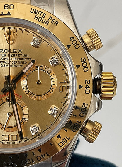 رولكس دايتونا كوزموجراف توتون - طبق الأصل تعمل بكامل التعقيدات