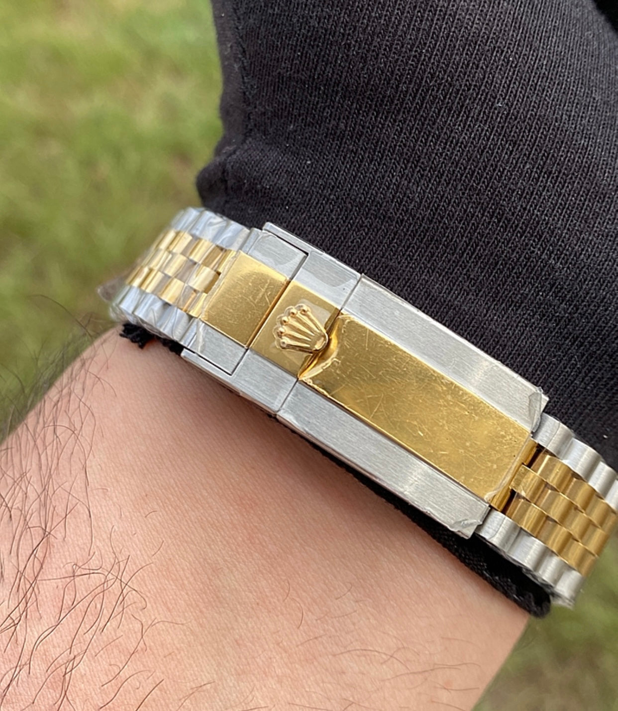 40 mm رولكس جي إم تي ماستر 2 ستانلس ستيل مع ذهب أصفر