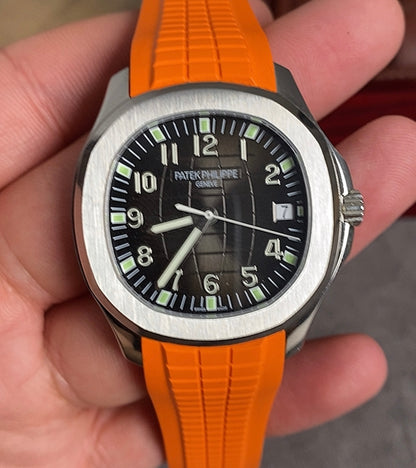 باتيك فيليب اكوا نوت ستراب اورانج- كلين طبق الأصل