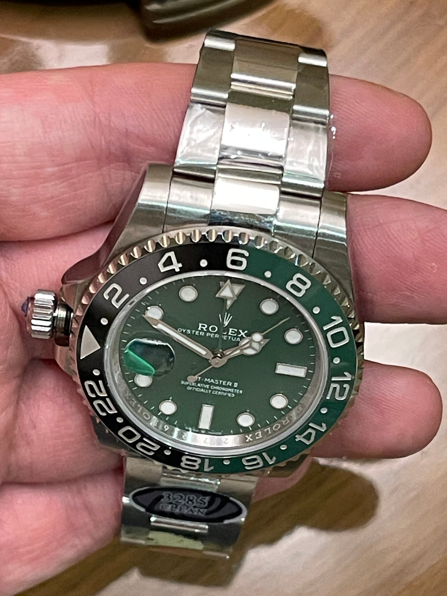 رولكس سبرايت ٢٠٢٥ مينا اخضر كلين طبق الأصل