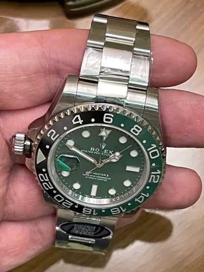رولكس سبرايت ٢٠٢٥ مينا اخضر كلين طبق الأصل