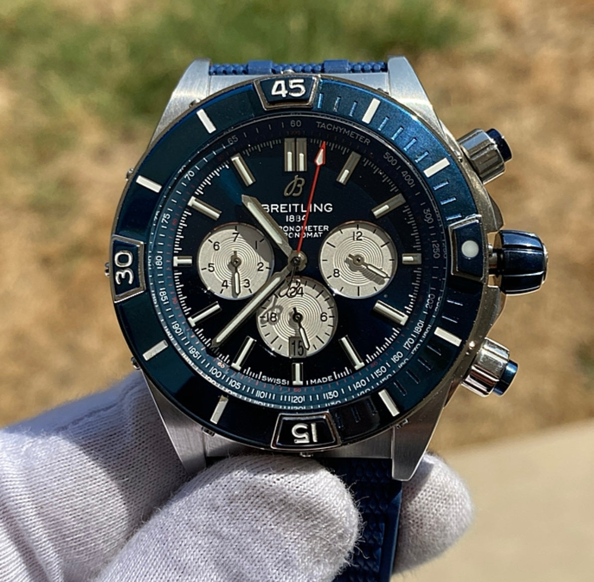 بريتلنج كرونوجراف كلين طبق الأصل نفس المواد الخام - قطعة واحدة