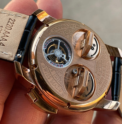 جاكوب آند كو كازينو دايموند - الساعة اعلى جودة مطابقة للاصل - اصدار محدود ماكينة سويسري و زفاير - توربيون داخلي