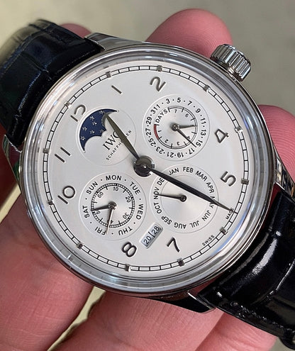 IWC Clean - الساعة طبق الأصلية بالضبط توصيل سريع فقط