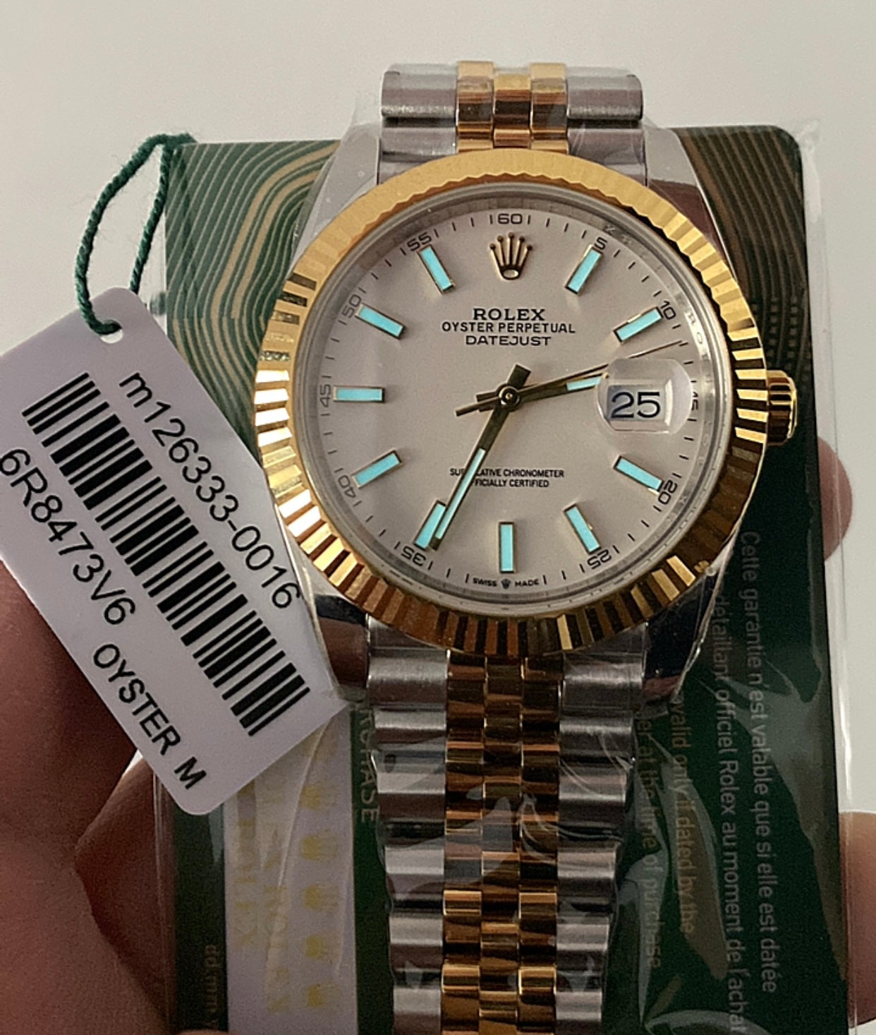 41 mm رولكس داي جست كلين ٢٠٢٣ -  قطعة واحدة