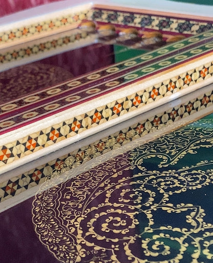 تحفة فنية صناعة يدوية - طاولي و شطرنج رسمة واحدة فقط يعني الحبة الوحيدة في العراق - احجار الطاولي و الشطرنج صناعة يدوي  بادق التفاصيل (t4)