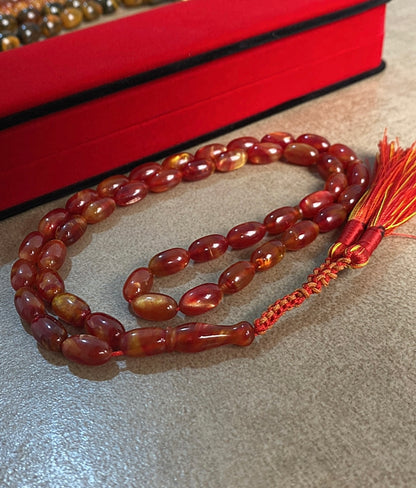 سبحة حجر سندلوس نقي ١٠٠٪؜  S17- متوفر قطعة واحدة من هذا التصميم