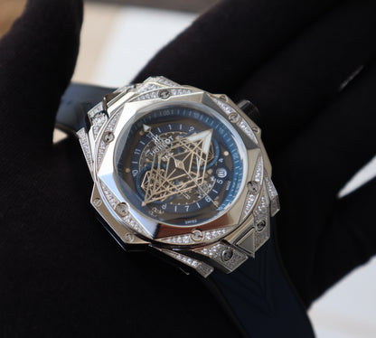 Hublot Big Bang Sang Bleu - قطعة واحدة كلين طبق الاصل