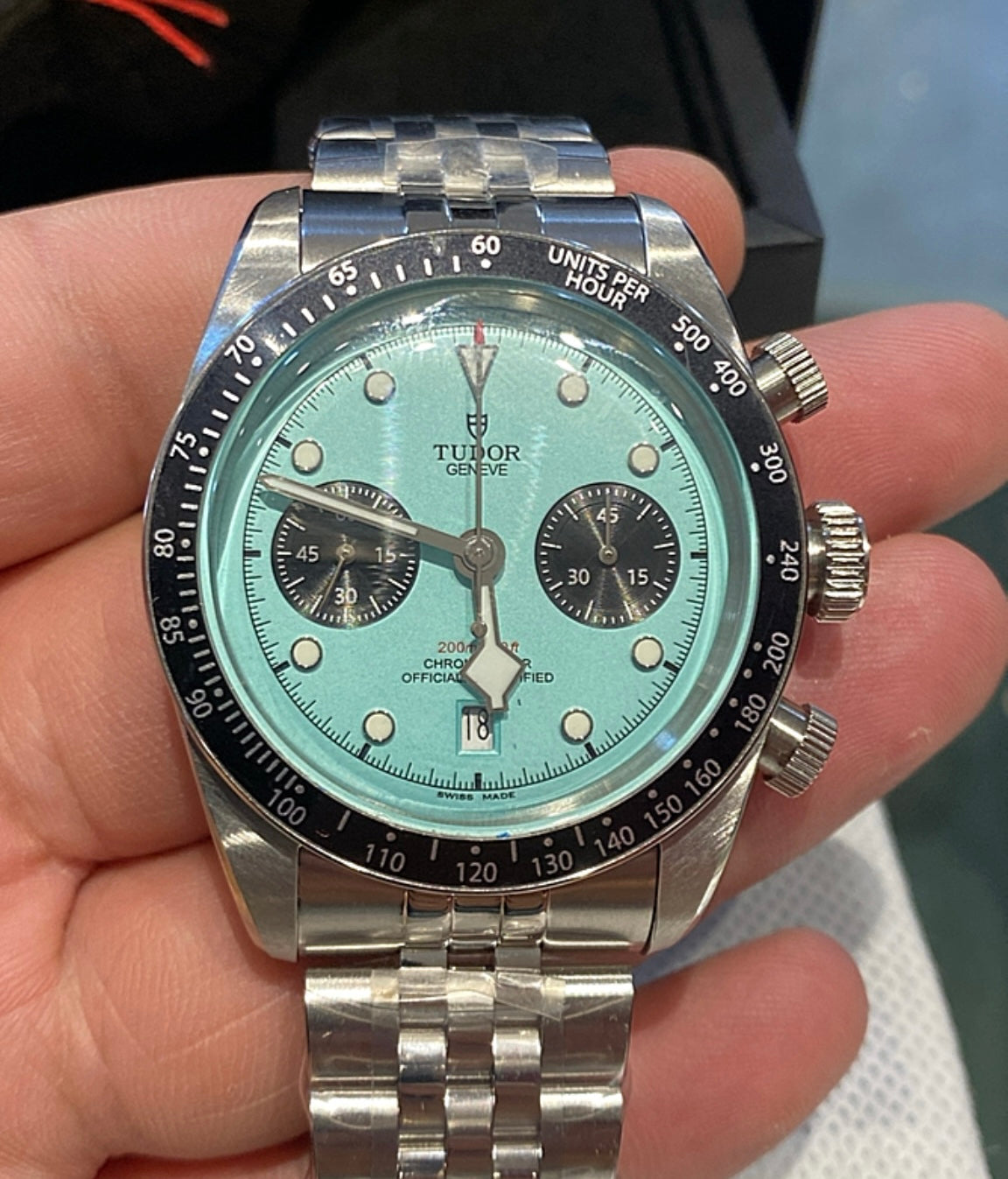 تيودور تيفاني كوزموجراف كلين طبق الأصل - ماكينة سويسري