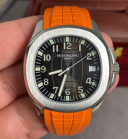 باتيك فيليب اكوا نوت ستراب اورانج- كلين طبق الأصل