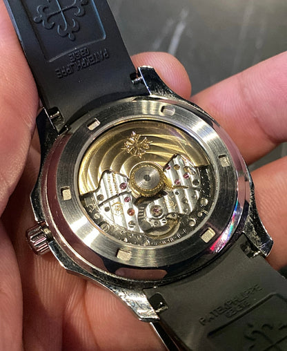 باتيك فيليب تكوا نوت ستراب اسود  طبق الأصل (صور حقيقية دون تعديل)