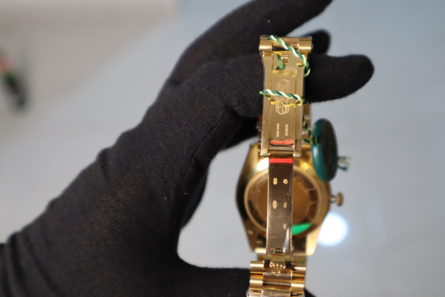 DayDate Yellow Gold - قطعة وحدة كلين طبق الأصل