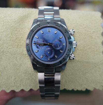 43 mm رولكس دايتونا تيتانيوم مينا اومبريه سوبر كواليتي