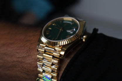 DayDate Yellow Gold - قطعة وحدة كلين طبق الأصل