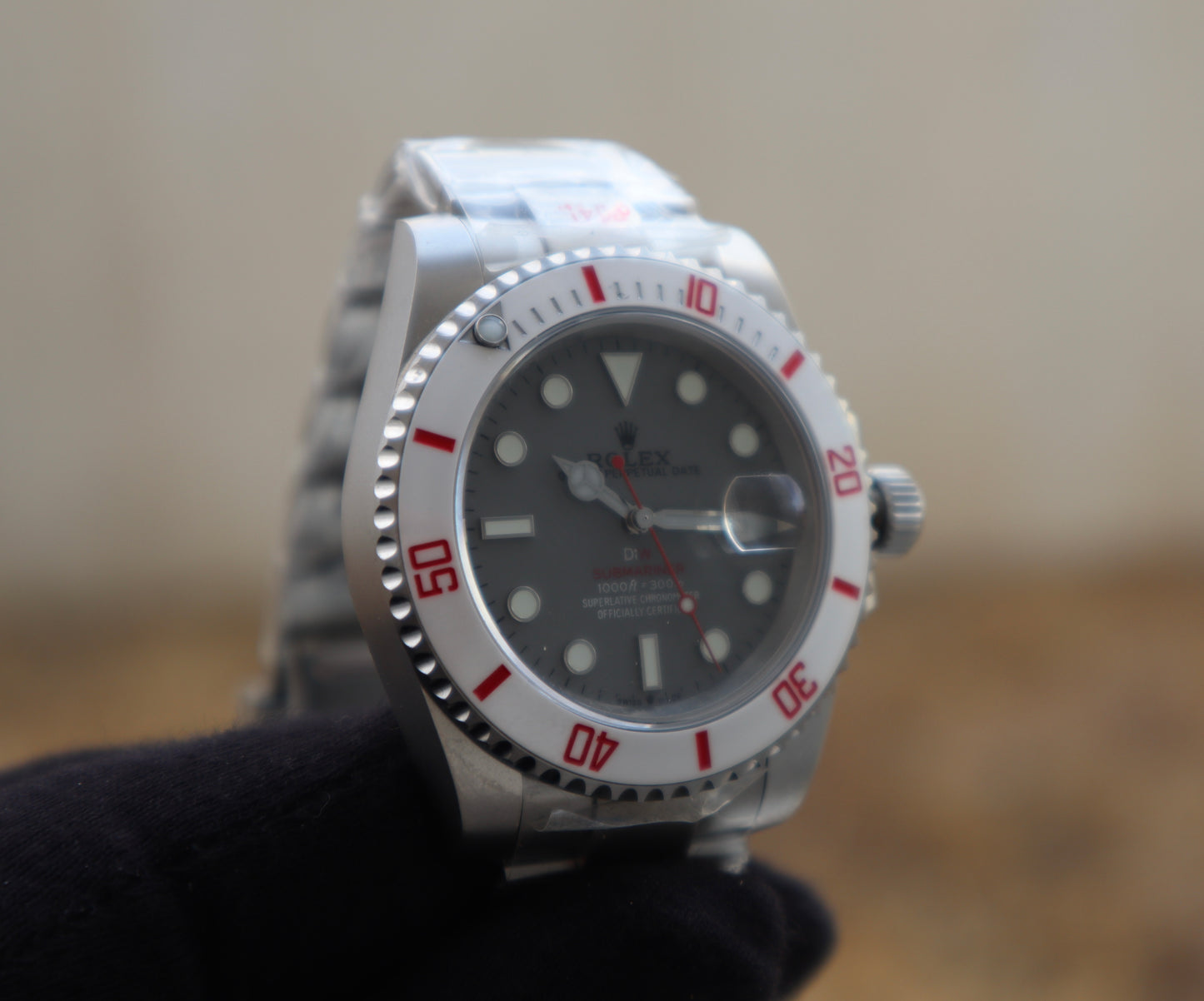 Rolex Submariner DIW - اصدار خاص قطعة واحدة كلين طبق الأصل ماكينة سويسري