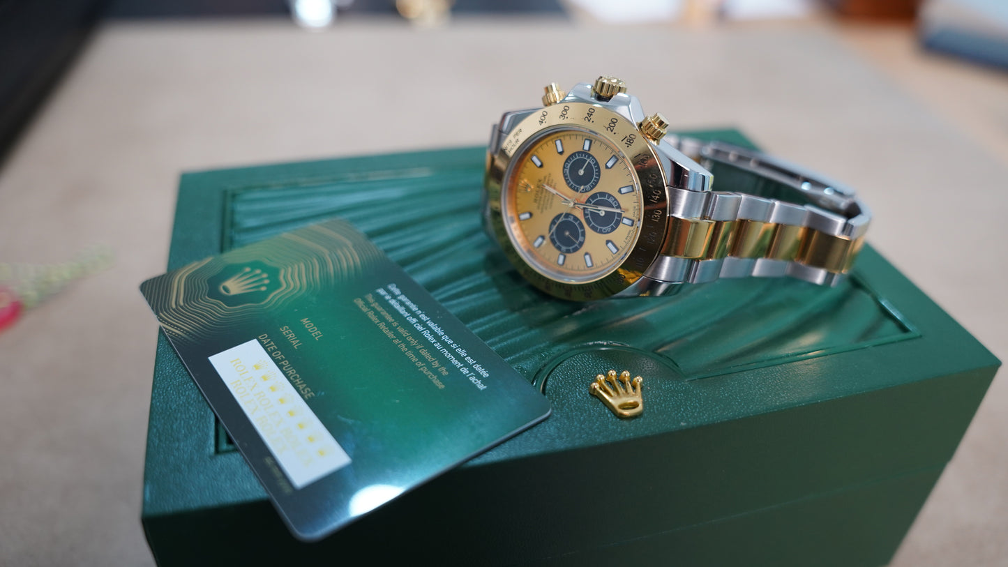 40 mm رولكس دايتونا كوزمو جراف ذهبي سوبر كواليتي