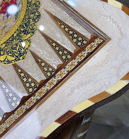تحفة فنية صناعة يدوية - طاولي و شطرنج رسمة واحدة فقط يعني الحبة الوحيدة في العراق - احجار الطاولي و الشطرنج صناعة يدوي  بادق التفاصيل