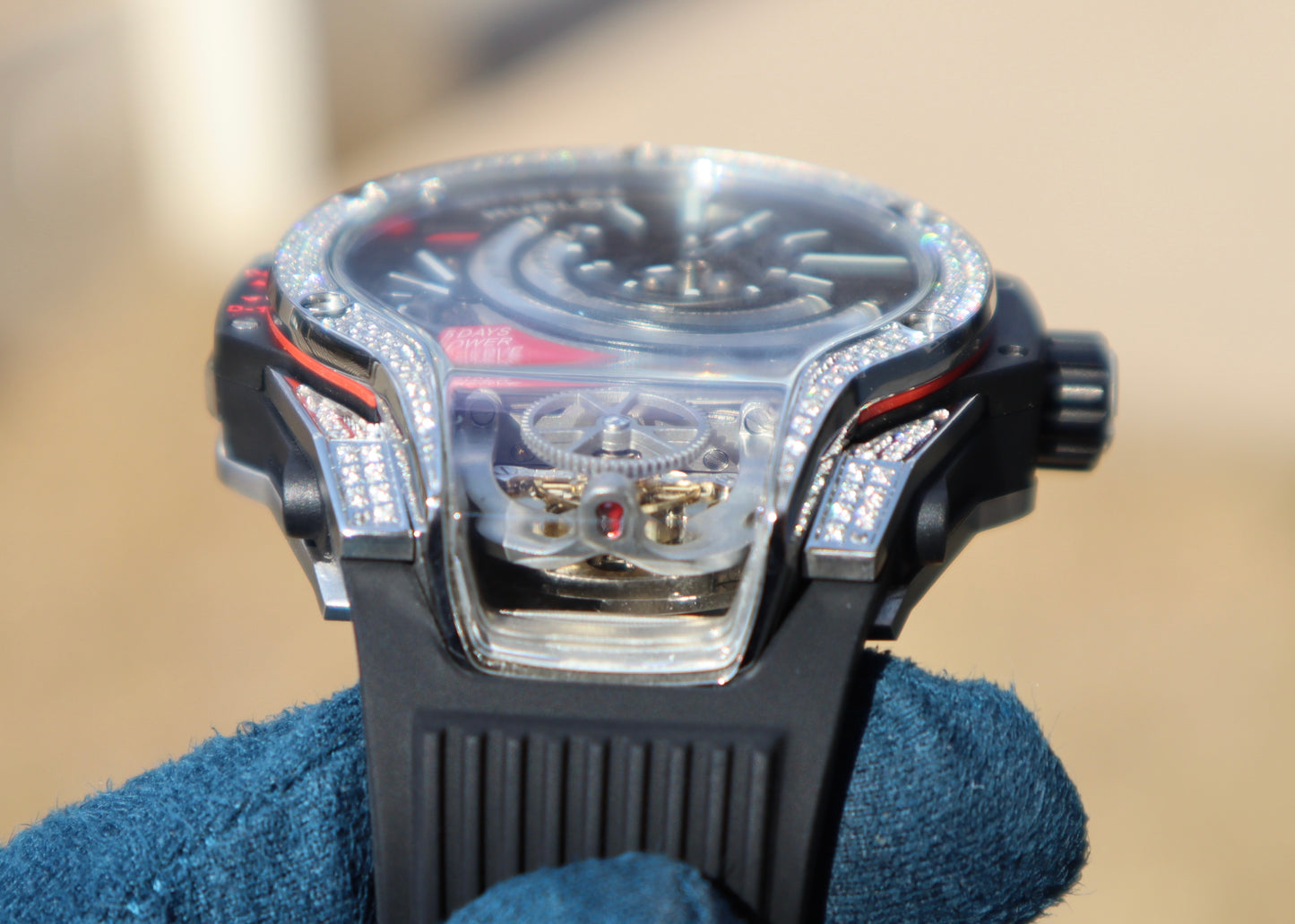 Hublot BigBang MP 2024 - هابلوت بيجبانج كلين سلڤر مع دايموند