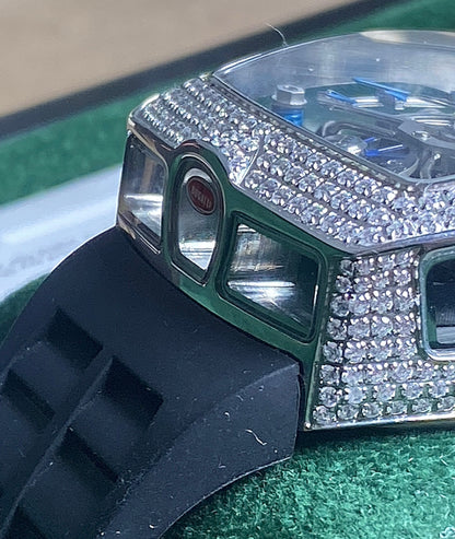 جاكوب اند كو بوجاتي ٢٠٢٥ فول دايموند - تشطيب الساعة عالي طبق الأصل - لوحدك لابسها في العراق