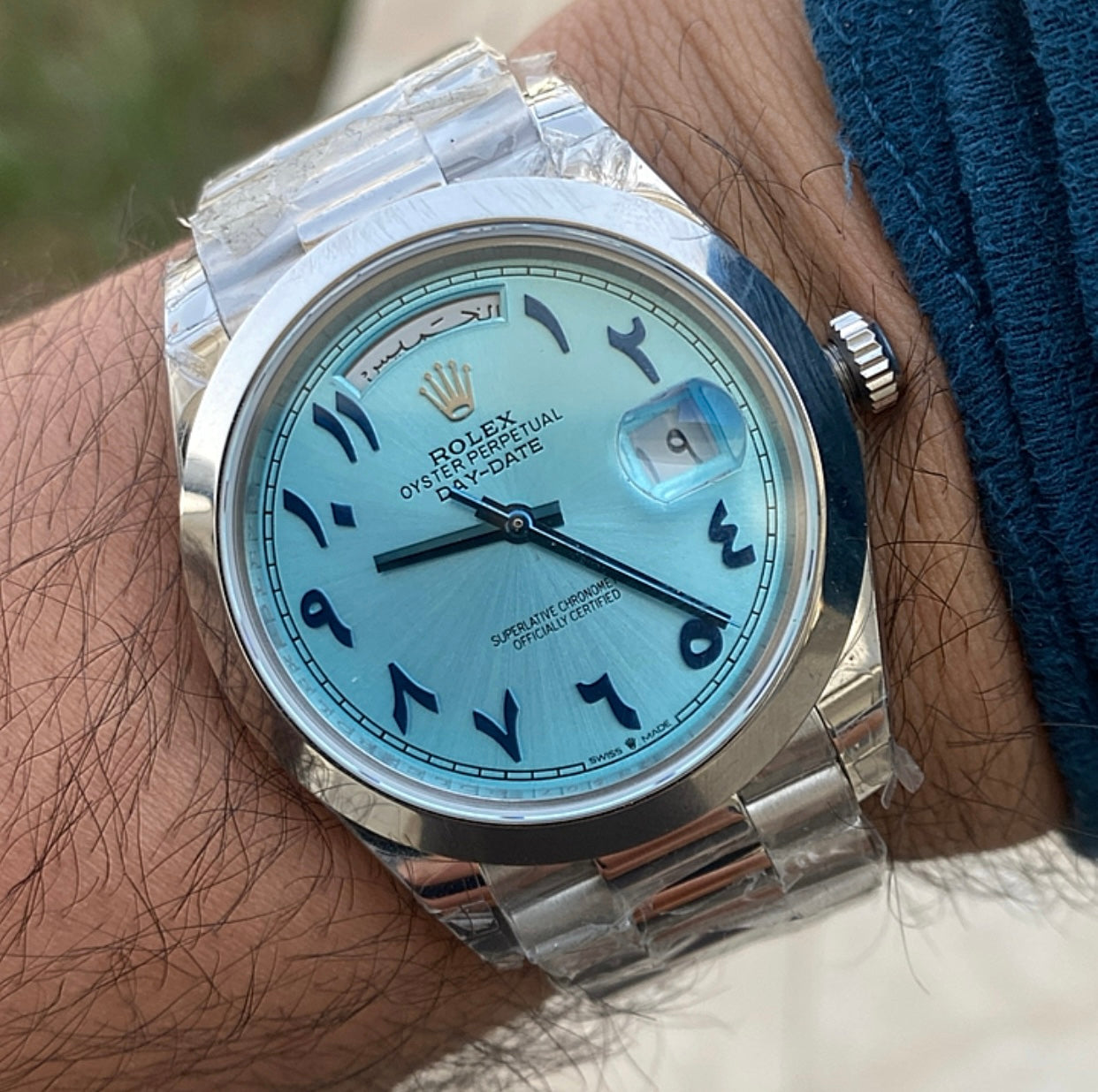 رولكس دايديت مينا عربي كلين - حبة واحدة فقط طبق الأصل  ماكينة سويسري