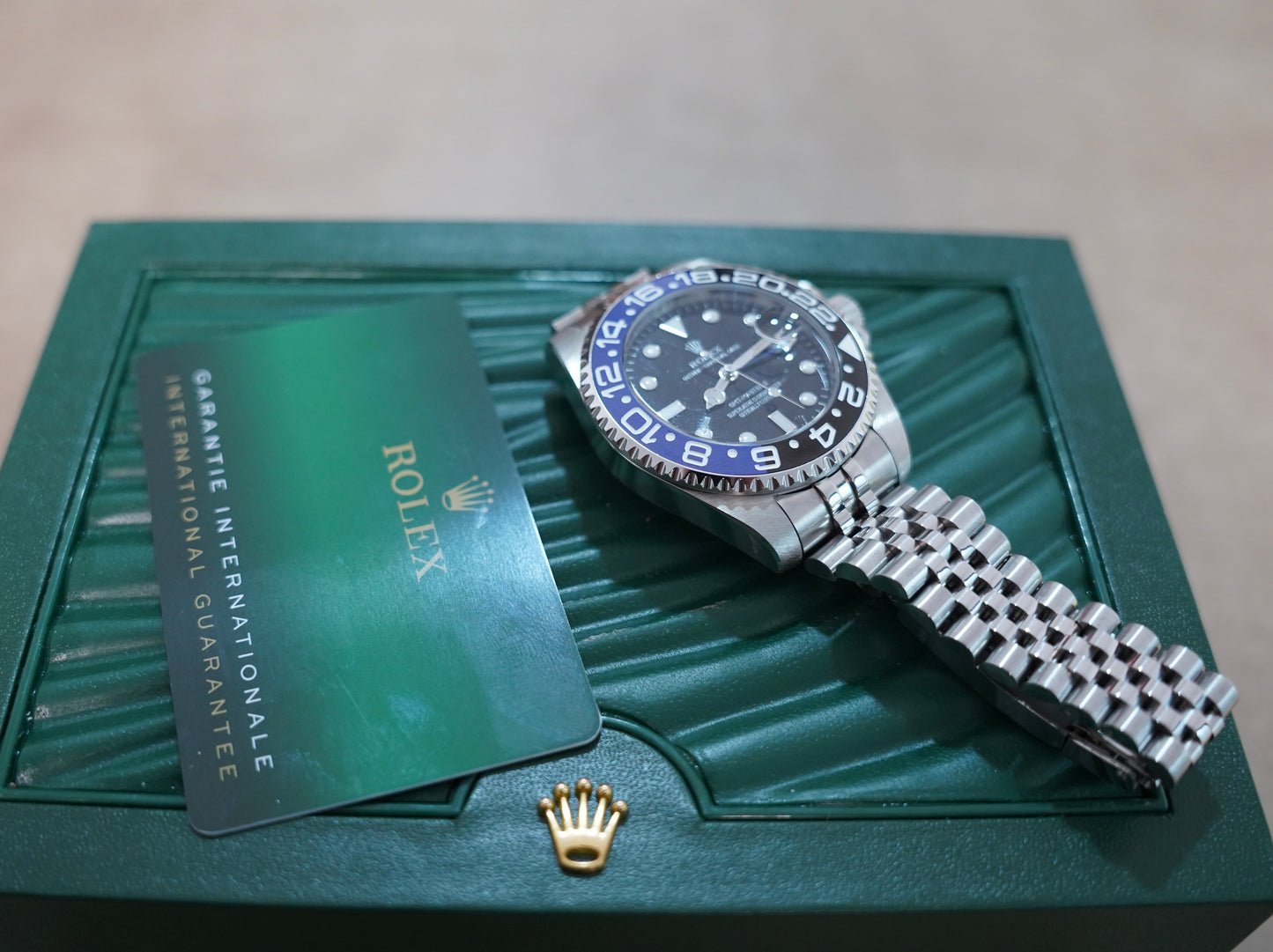 43 mm رولكس جي ام تي باتمان سوبر كواليتي