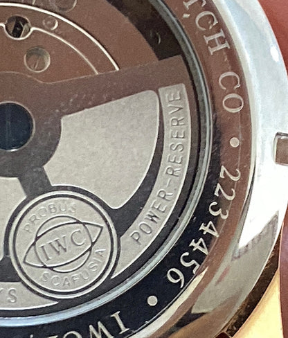 IWC BigDate CLEAN AA  - توربيون بيج دايب توقيتين  كلين