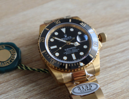 Rolex Submariner Yellow Gold - قطعة واحدة كلين