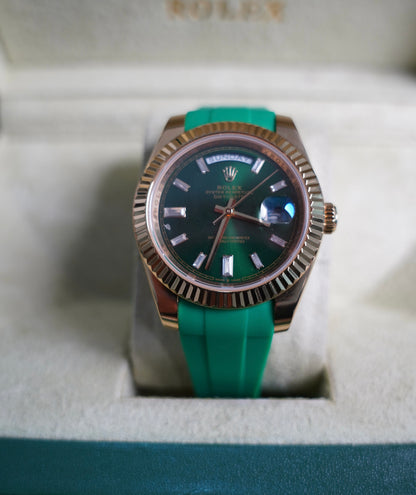 40 mm رولكس داي ديت جرين ديل