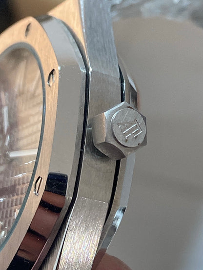 AP Royal Oak  titanium 41 mm (كلين تايتل)
