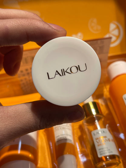 باكيج النضاره بالفيتامين سي من LAIKOU 🍊 لبشره مشرقه قبل العيد