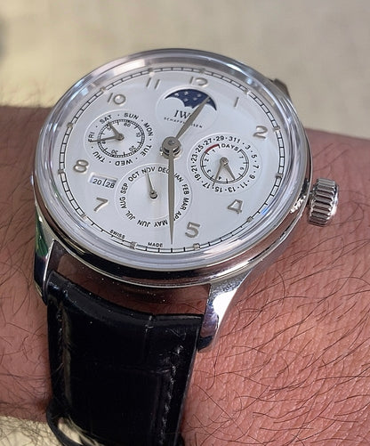 IWC Clean - الساعة طبق الأصلية بالضبط توصيل سريع فقط