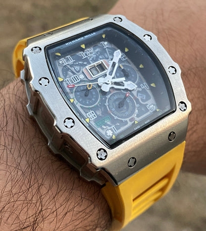 ريتشارد ميل ١١ طبق الاصل وارد تركيا - باله سعرها في تركيا ٣ الاف دولار - سعر الساعة مليون و مئة الف