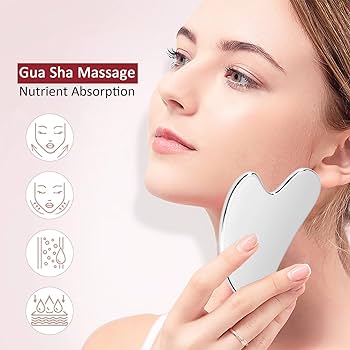gua sha stainless الاصلي لشد الوجه