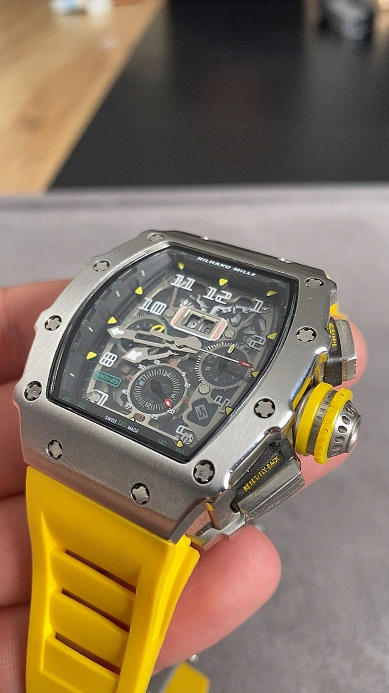 RICHARD MILLE 11 - اصدار خاص ليميتد كلين حبة واحدة