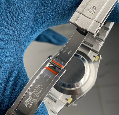 Rolex Oyster Perpetual 41 - الساعة اعلى جودة موجودة طبق الاصل بكامل التفاصيل رقم تسلسلي حقيقي و متكينة متطابقة