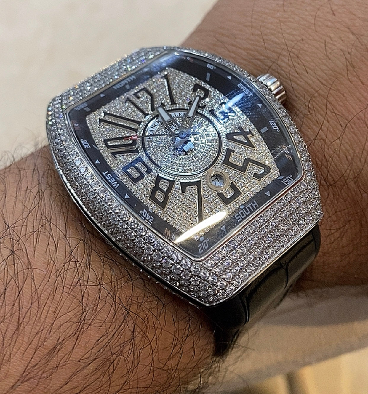 فرانك مولر بلاك دايموند - كلين طبق الأصل حبة واحدة