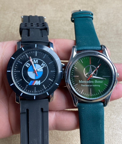 البكج الألماني - ساعة بي ام + ساعة مرسيدس لون فيروزي