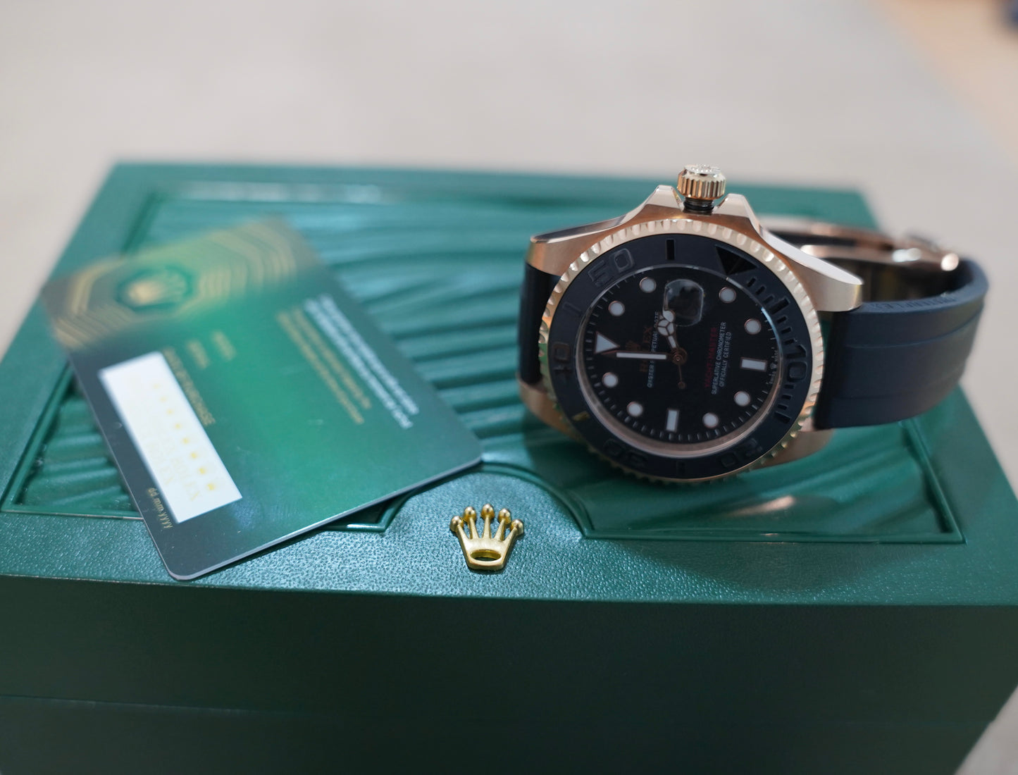 41 mm رولكس سابمارينر روزجولد رابر سوبر كواليتي