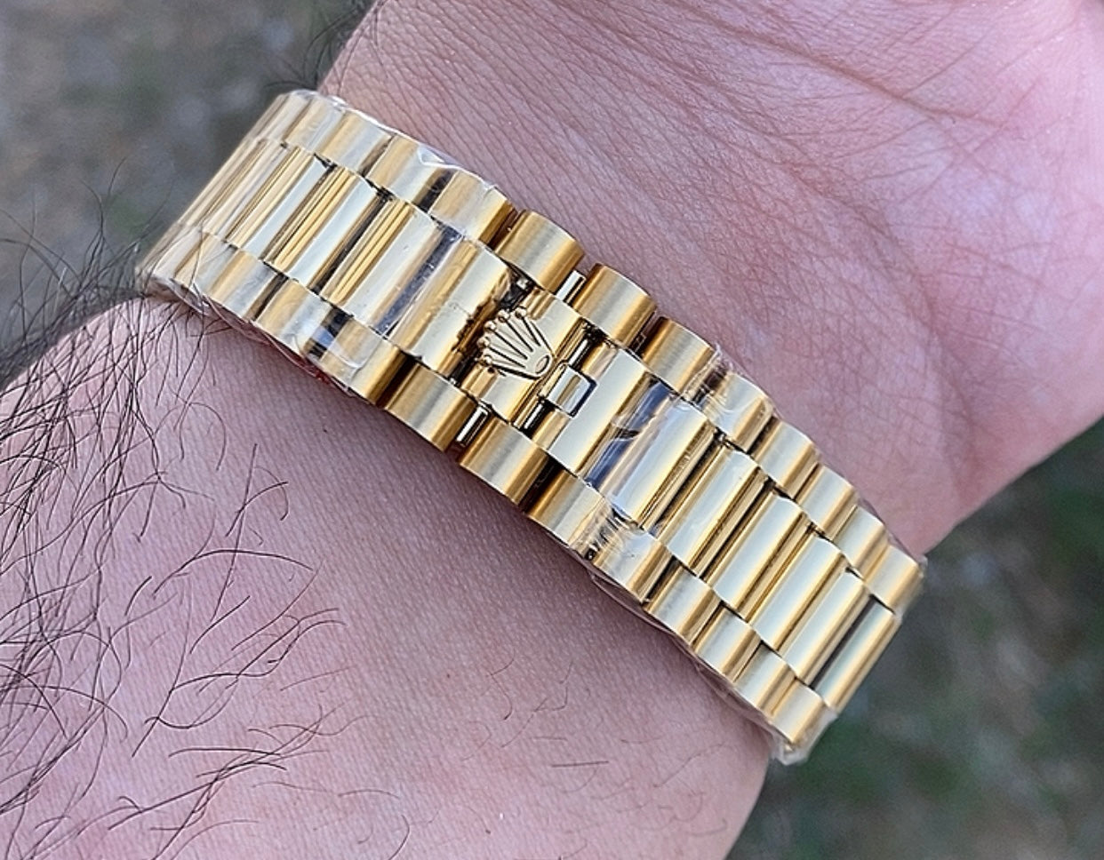 رولكس دايديت كلين فول يالو جولد - كلين طبق الأصل ماكينة سويسري  طلاء ذهب ١٨