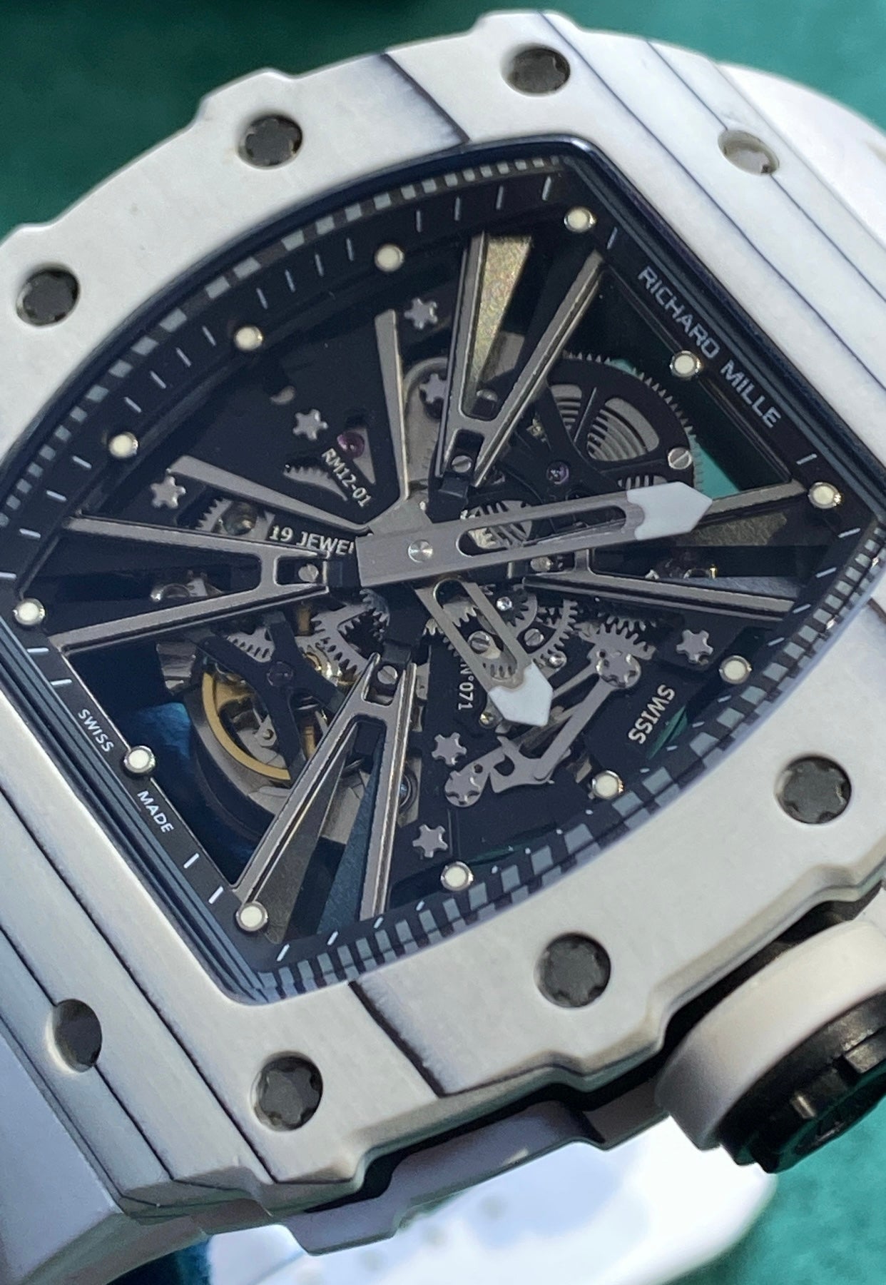 RM 12 Limited- ريتشارد ميل حبة ليمتيد رقمها ٥ من اصل ١٨ الحبة كلين اعلى جودة مطابقة للاصلية